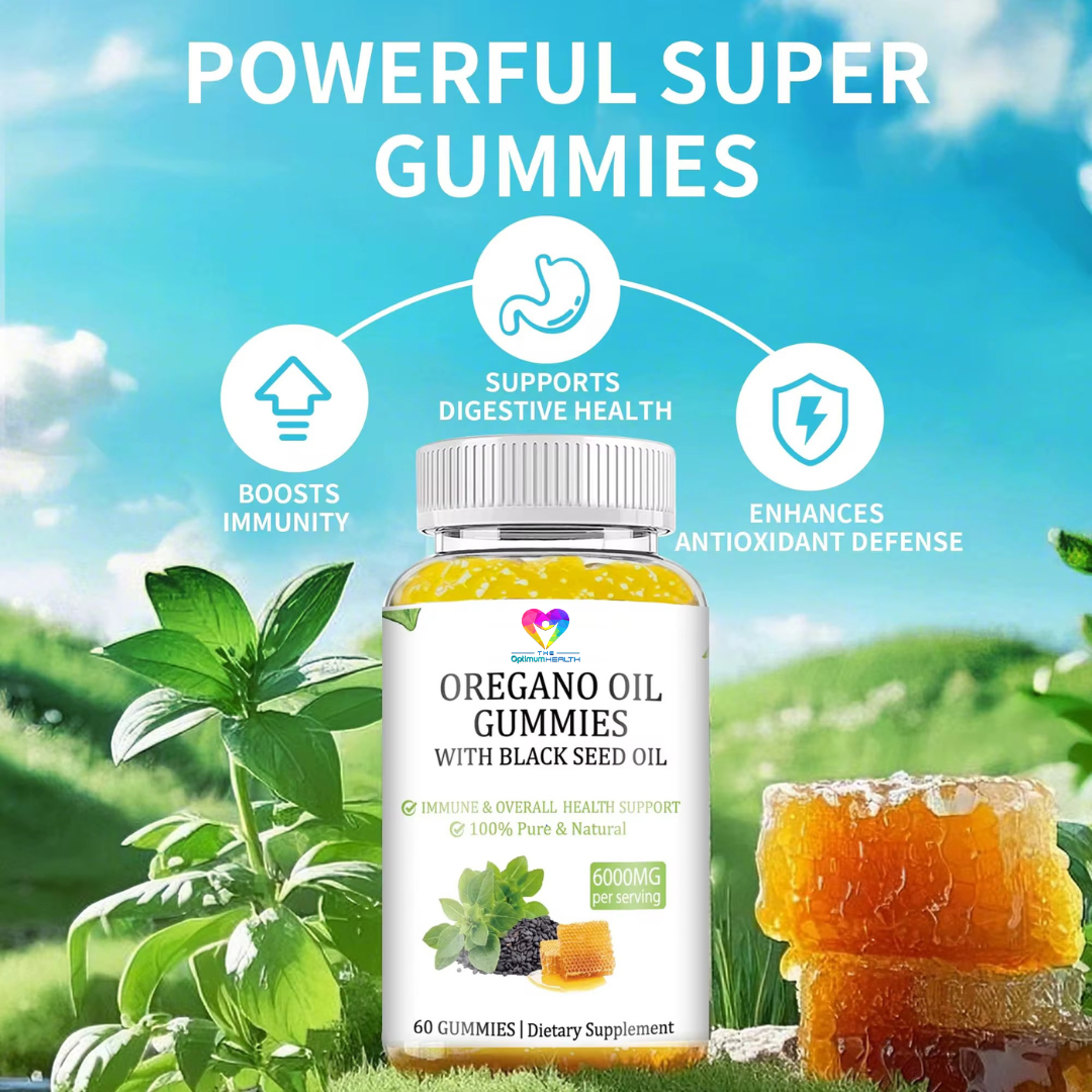 Oil Of Oregano With Black Seed Oil Gummies