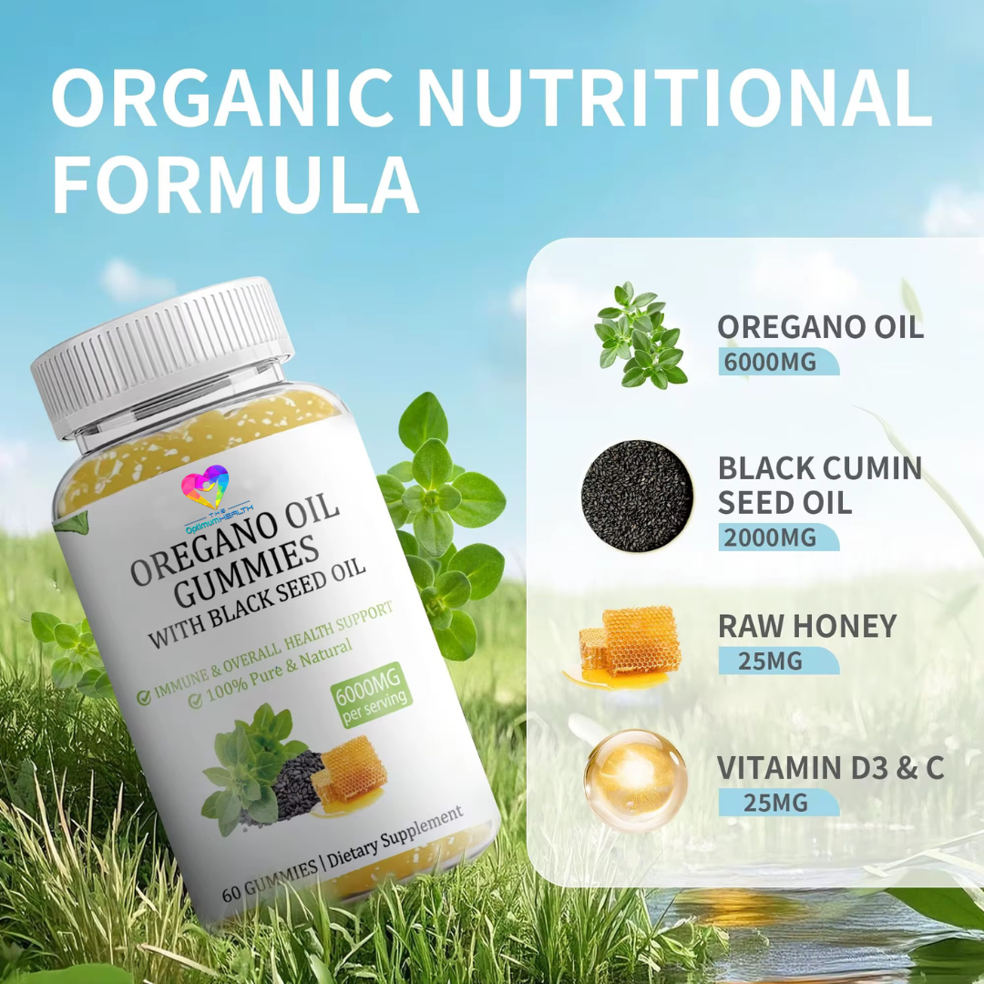 Oil Of Oregano With Black Seed Oil Gummies