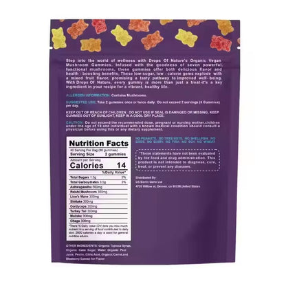 Mushroom Ashwagandha Gummies