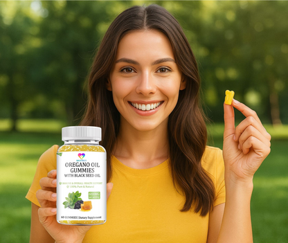 Oil Of Oregano With Black Seed Oil Gummies